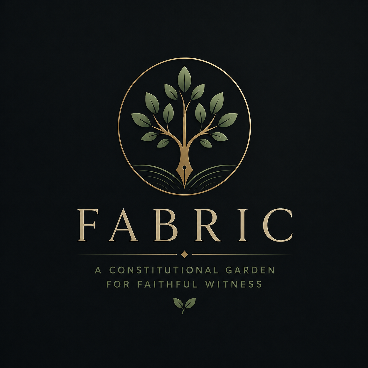 The FABRIC seal — a constitutional garden for faithful witness